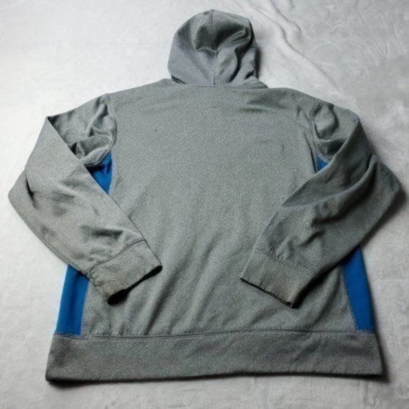 Nike Therma Fit Hoodie Mens Size M Medium Gray - Picture 3 of 10